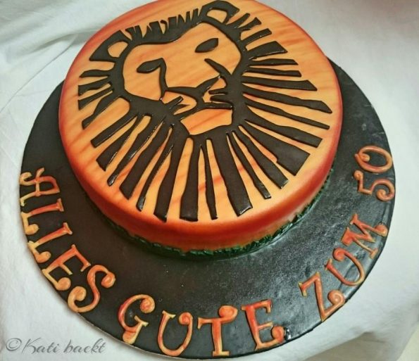 König der Löwen, König der Löwen Torte, König der Löwen Motivtorte, Lion King Cake