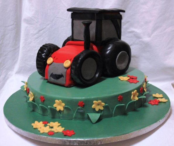 Traktor, Traktor Torte, Traktor Motivtorte, Torte für Jungs, Kuchen