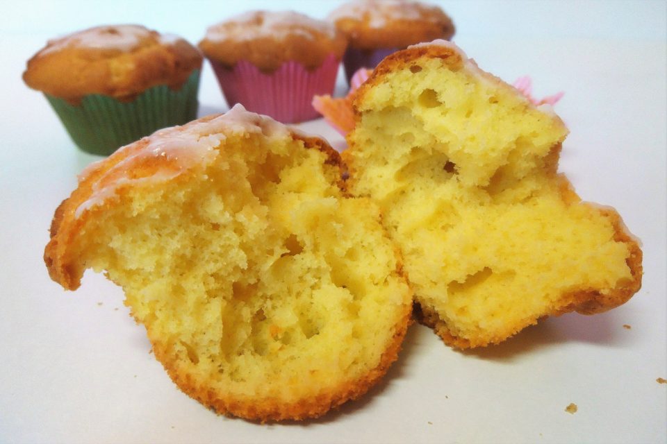 Backen mit Kindern - saftige Zitronenmuffins