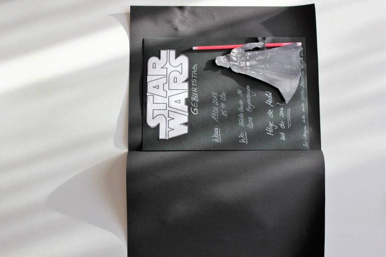 Unique Star Wars Einladungen – 8 Stück, BB-8 Form, Für Themenpartys