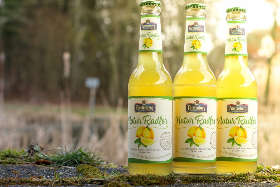 Bier, Bierflasche, Radler, Fürstenberg, Süddeutschland, Baden-Württemberg, Donaueschingen, Bierflasche, Natur Radler, Natur