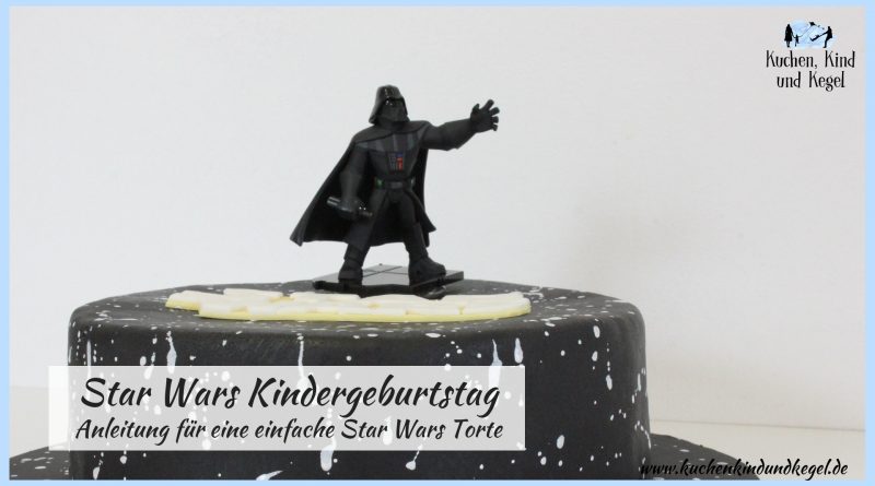 Star Wars Torte Anleitung Tutorial Bildanleitung Motivtorte StarWars Kuchen Kindergeburtstag Star Wars Kindergeburtstag