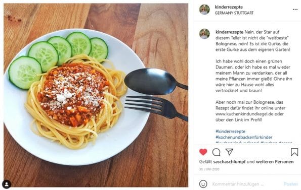 Spaghetti Bolognese, Foodart, Foodart für Kinder, Kinderteller, Kinderteller anrichten