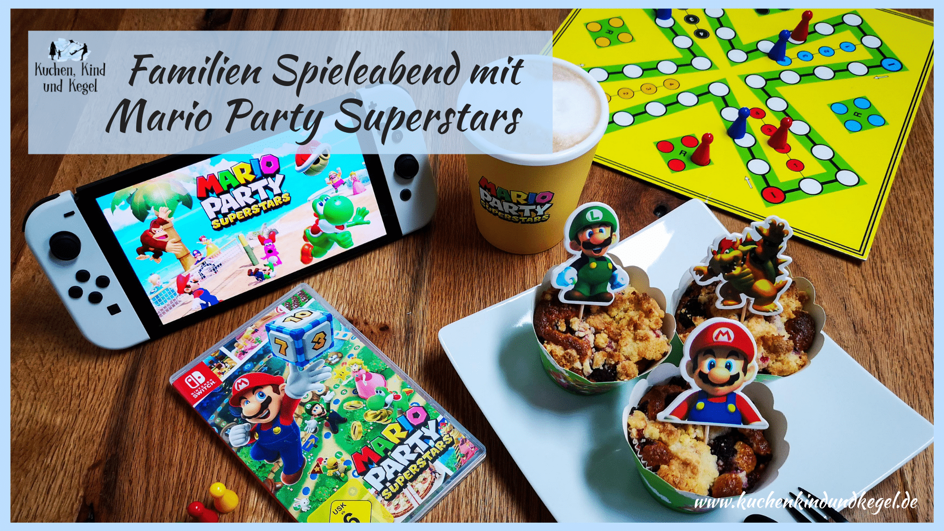 Familien Spieleabend mit Mario Party Superstars