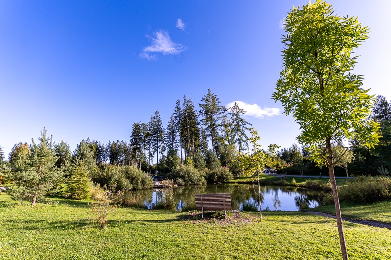 Center Parcs Allgäu mit Kindern, unser Erfahrungsbericht für Familien - Traumhaftes Wetter im September im Center Parcs Allgäu