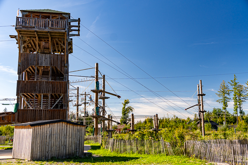 Center Parcs Allgäu mit Kindern, unser Erfahrungsbericht für Familien - Klettergarten