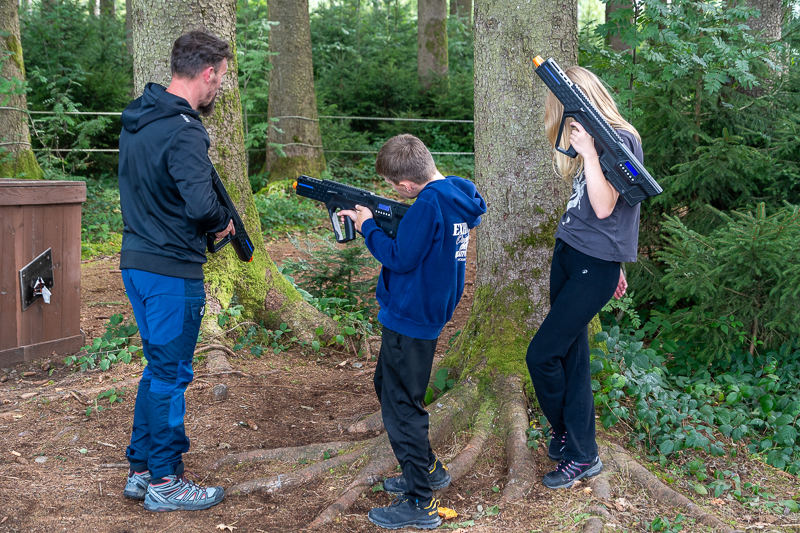 Center Parcs Allgäu mit Kindern, unser Erfahrungsbericht für Familien - Laser Battle