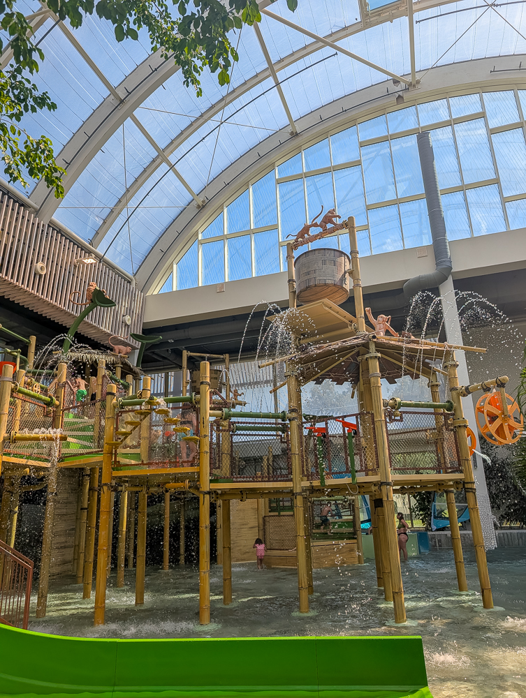 Center Parcs Allgäu mit Kindern, unser Erfahrungsbericht für Familien - Aqua Mundo Center Parcs Allgäu Kleinkindbereich