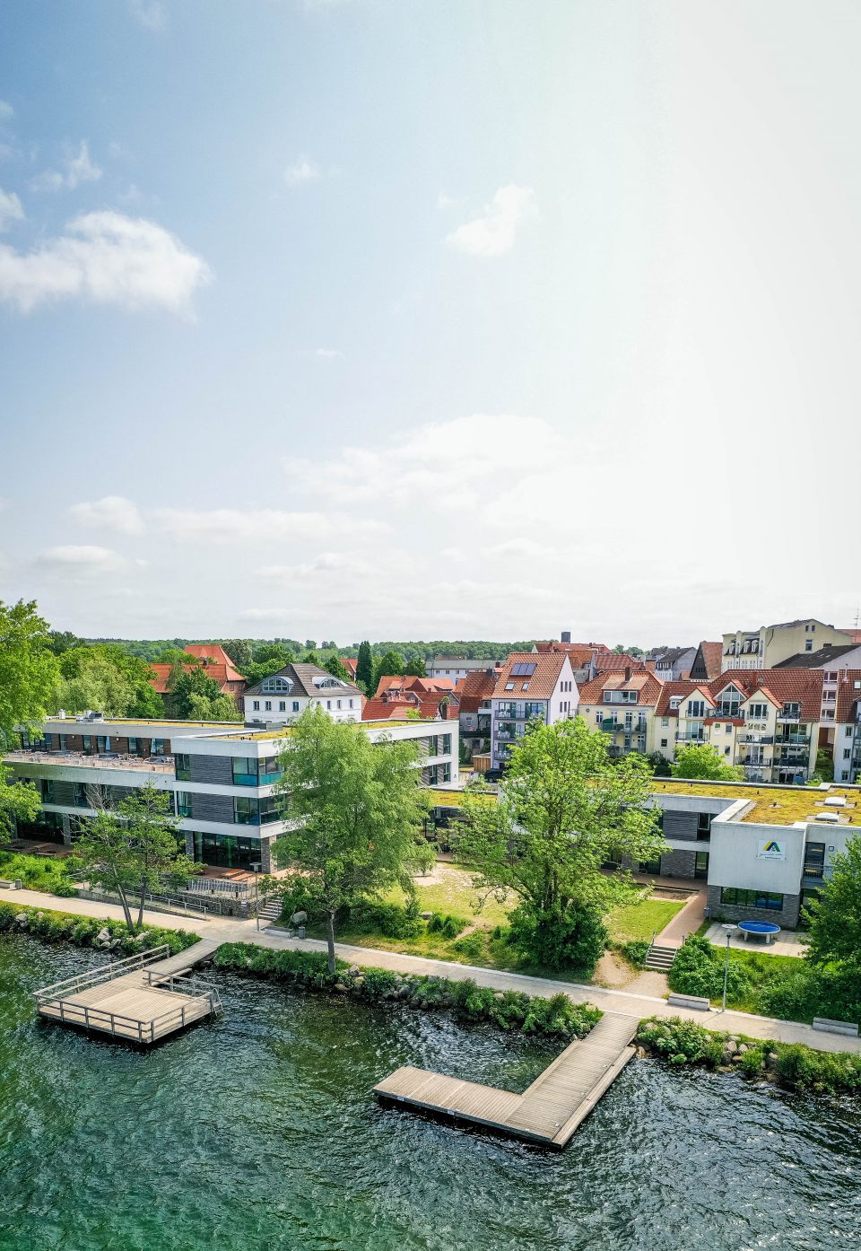 Silvester mit der Familie in den Jugendherbergen Nordmark, Luftbild