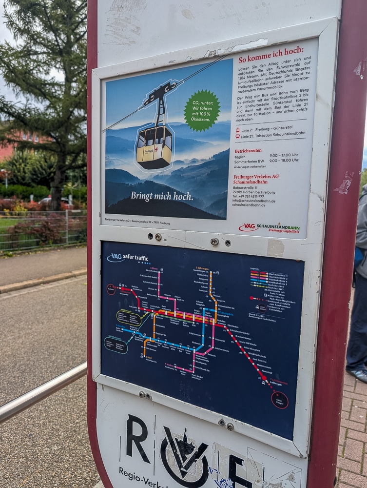 Mit Kindern in Freiburg Warum die Jugendherberge der perfekte Ausgangspunkt für Familien ist, Haltestelle in der Nähe der Jugendherberge Freiburg