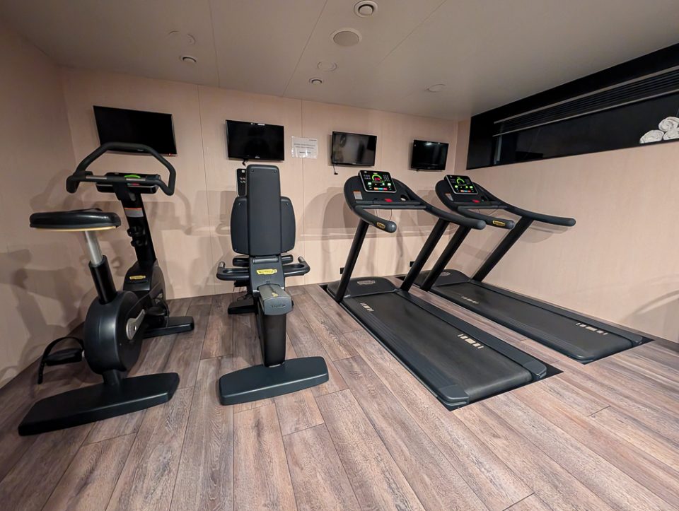 Fitness an Bord der Nicko VISION während der Flusskreuzfahrt