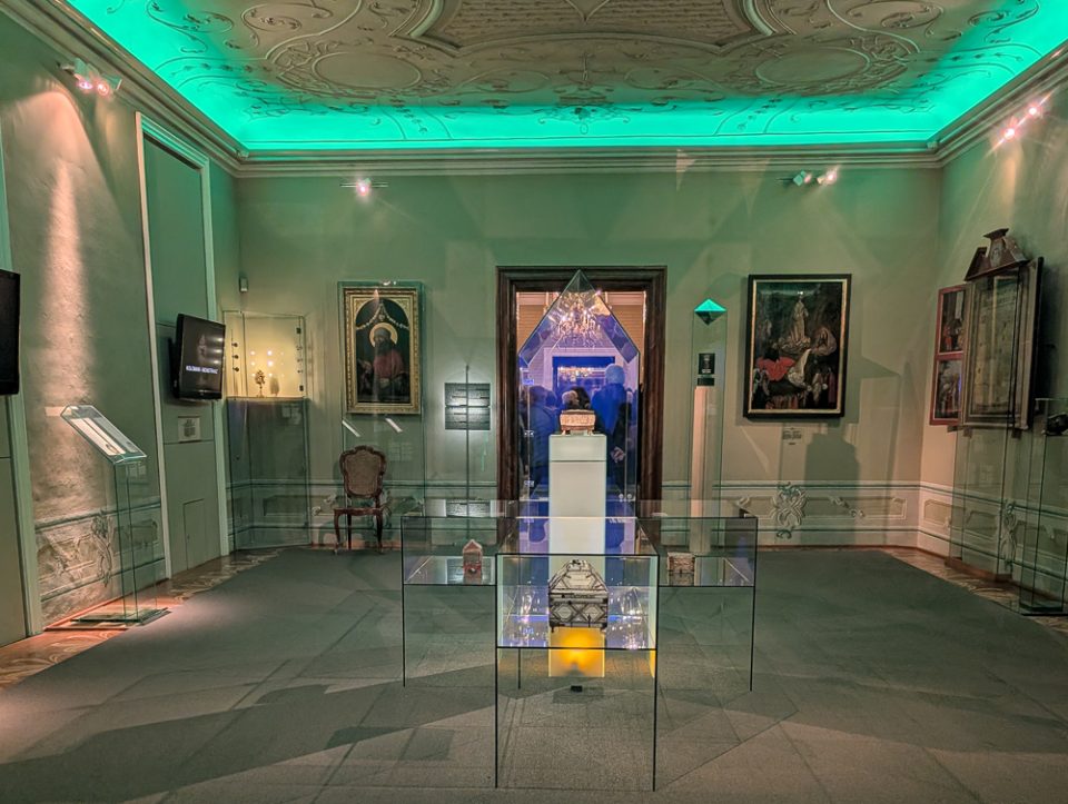 Innenräume des Stifts Melk mit barocker Architektur