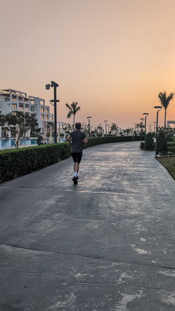 Aktivitäten in Sharm El Sheikh_Die schönsten Ausflüge, Erlebnisse und Tipps - Joggingrunde im Hotel - Sharm El Sheikh Aktivitäten