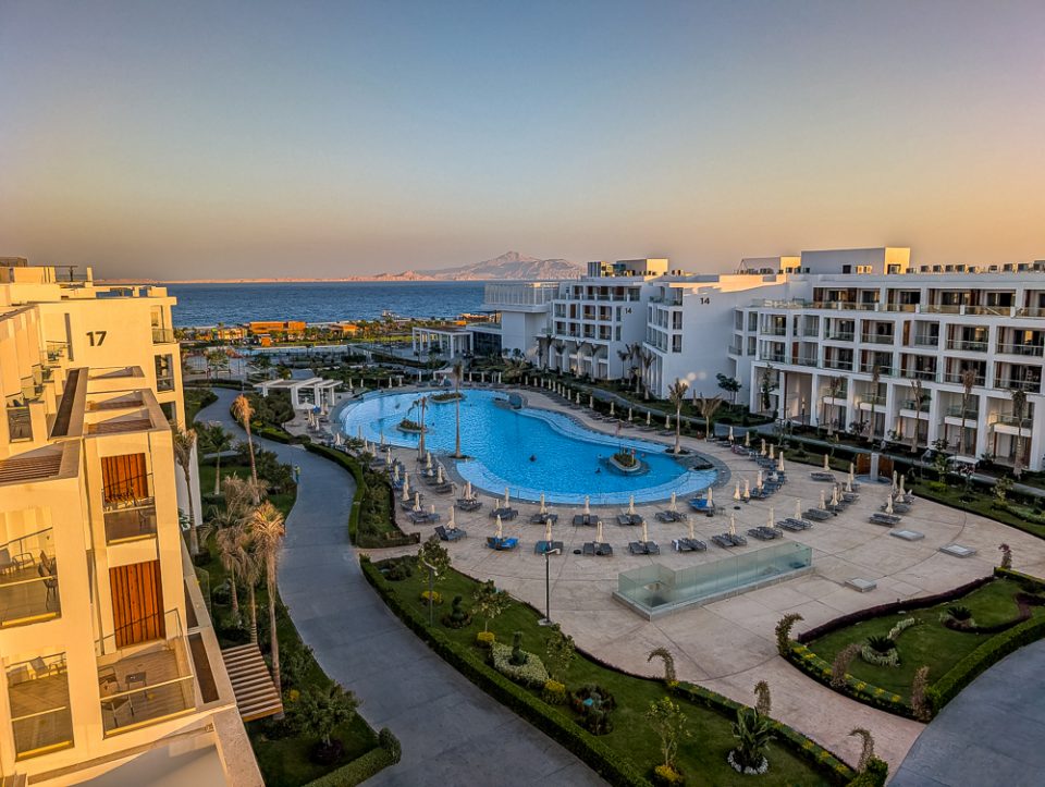 Rixos Radamis Sharm El Sheikh - Unser 4-Tage-Erlebnis zu zweit - Ausblick von unserem Balkon