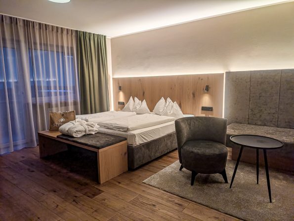 Unser Zimmer, das Familienstudio Seehof im Hotel Seehof in Walchsee, Kaiserwinkl Winterurlaub