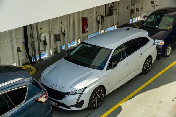 Fähre von Fynshav nach Søby auf der Insel Ærø in Dänemark