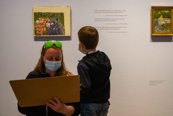 Workshop im Museum Kunst der Westküste auf Föhr, Workshop für Familien