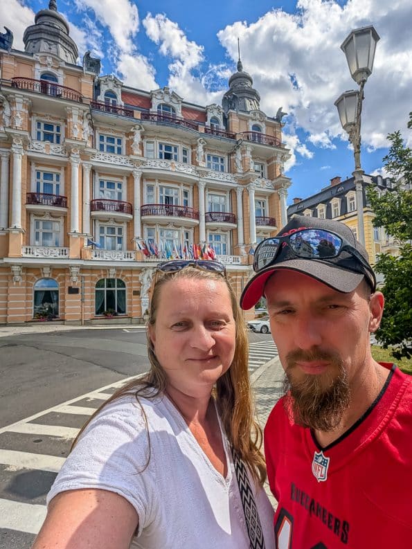 Ensana Hvezda Hotel - Ankunft