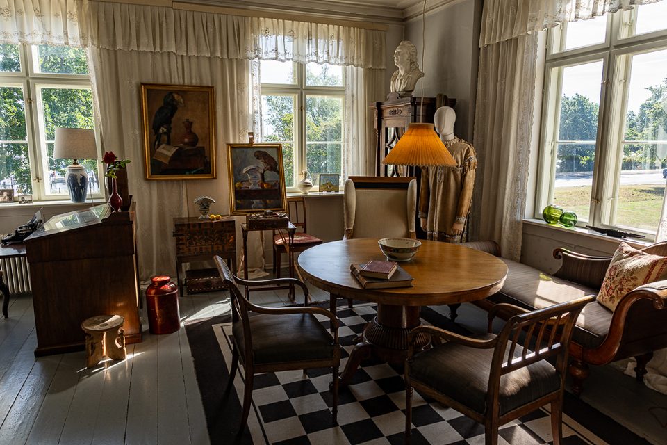 Karen Blixen Haus, Zimmer des amerikanischen Freundes