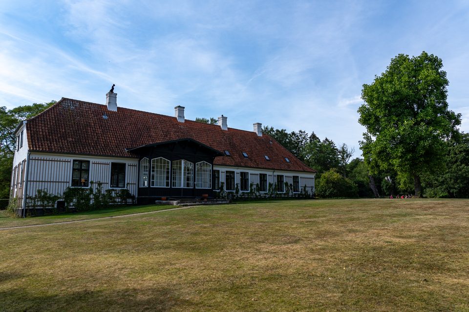 seitliche Ansicht Haus Karen Blixen