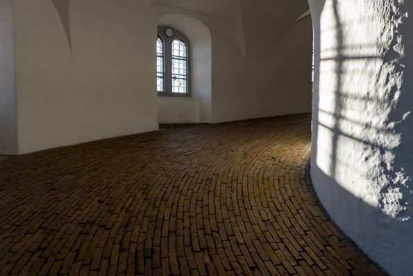 Spiralförmige Rampe im Rundetårn in Kopenhagen