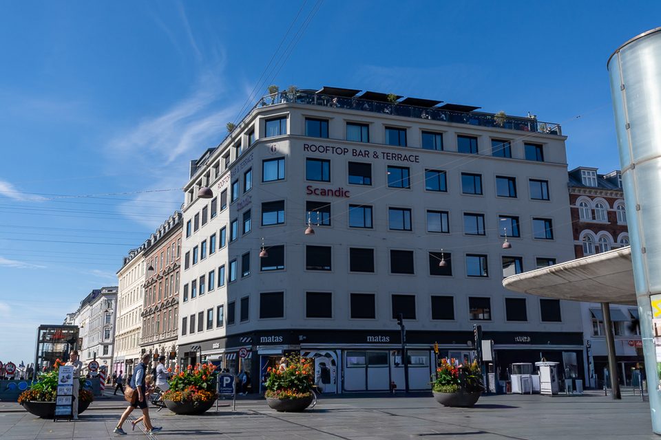 Außenansicht des Scandic Nørreport in Kopenhagen