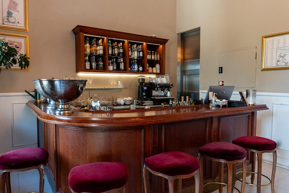 Bar im Schloss Kokkedal bei Kopenhagen