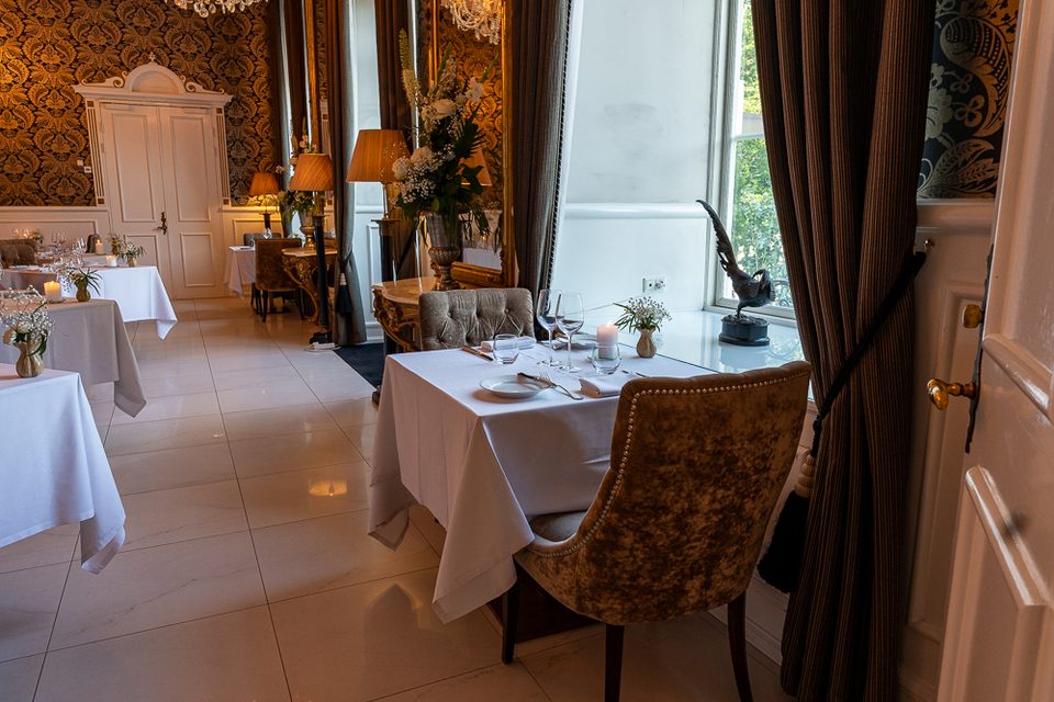 Restaurant im Kokkedal Schloss bei Kopenhagen
