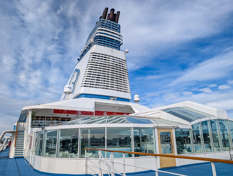 Blick auf den Spa Bereich Silja Symphony