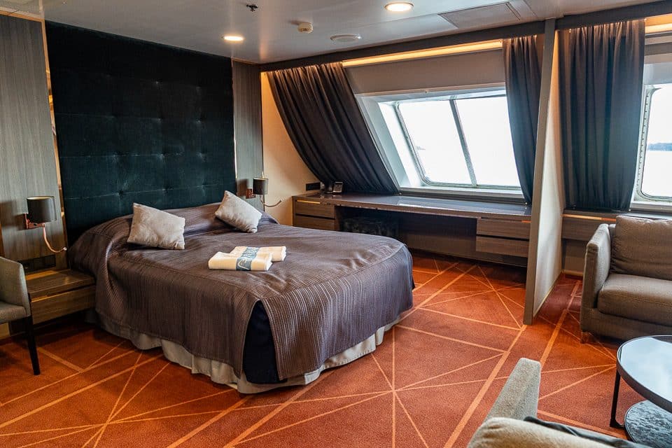Suite Sea View auf der Victoria I von Tallink Silja Line