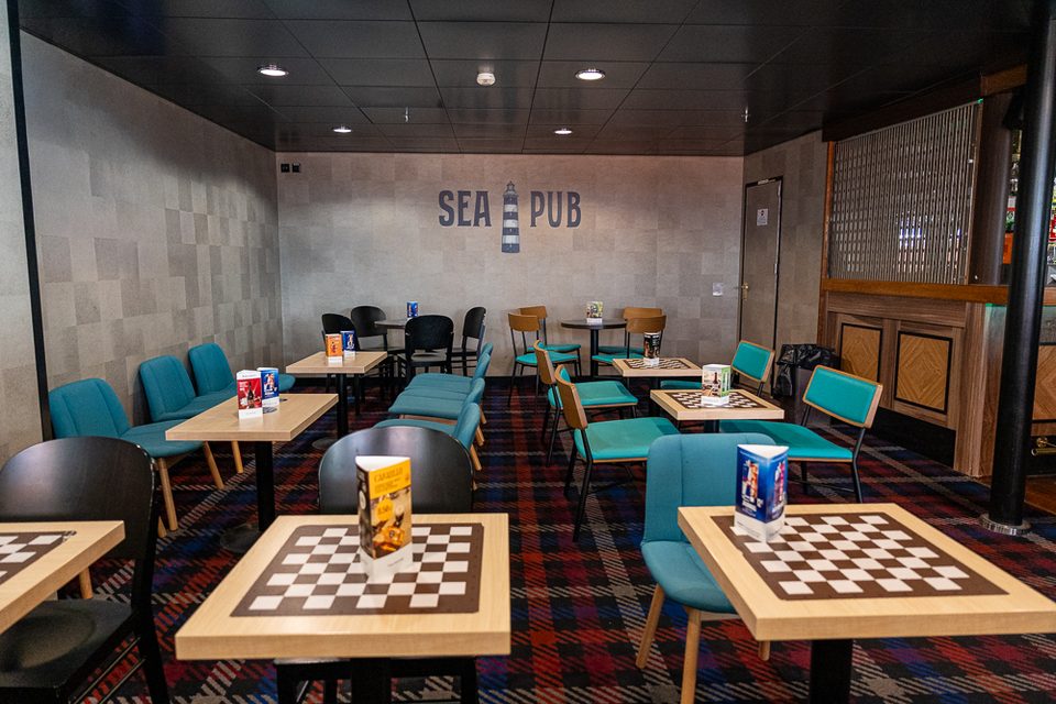 Sea Pub auf der Victoria I von Tallink Silja