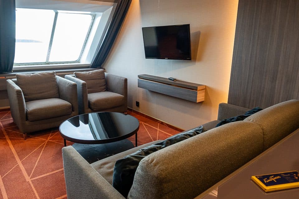 Suite Sea View auf der Victoria I auf dem Weg nach Tallinn