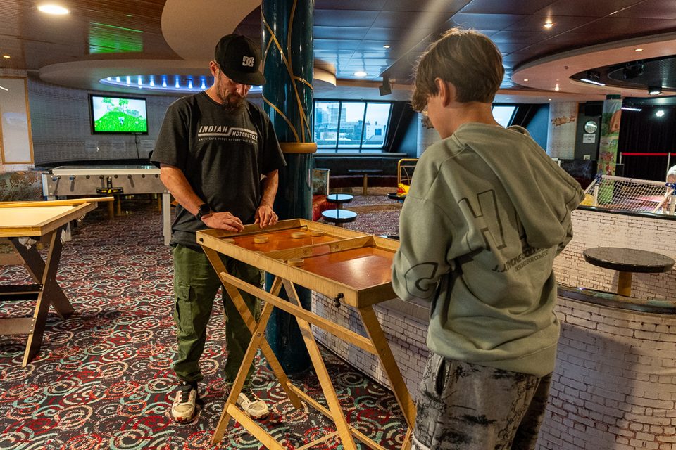 Teens Bereich auf der Baltic Queen von Tallink Silja